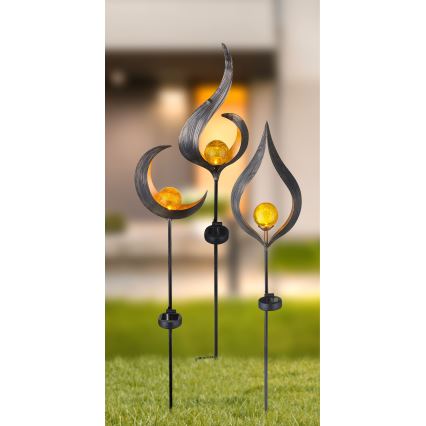 Globo - LED Соларна лампа LED/0,02W/3V 600mAh IP44 бронз