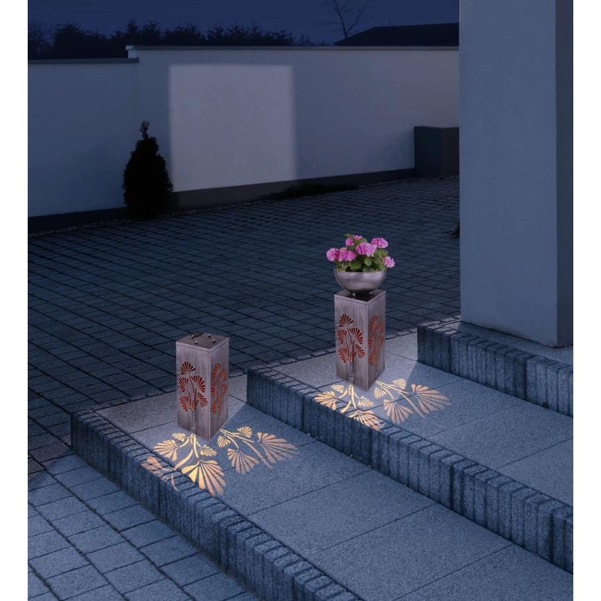 Globo - LED соларен осветител с саксия LED/3V IP44 300 mAh