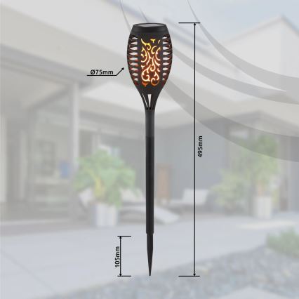 Globo - К-кт 3x LED Соларна лампа LED/0,1W/3V IP44