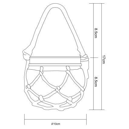 Globo - LED Соларна лампа LED/0,06W/3,2V IP44