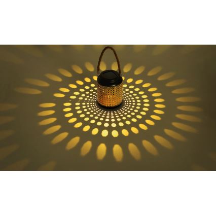 Globo - LED Соларна лампа LED/0,06W/3V 3000K IP44 бамбук