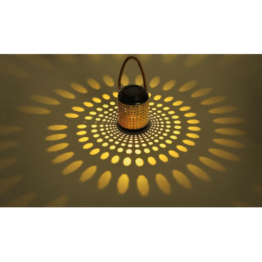 Globo - LED Соларна лампа LED/0,06W/3V 3000K IP44 бамбук