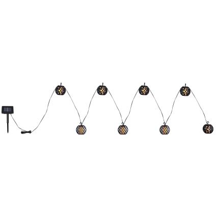Globo - LED Соларен декоративни лампички 98xLED/0,1W/3V 410 см IP44