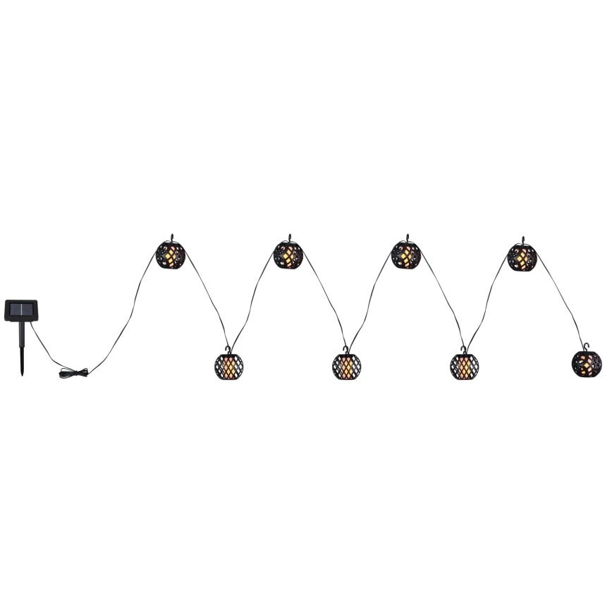 Globo - LED Соларен декоративни лампички 98xLED/0,1W/3V 410 см IP44