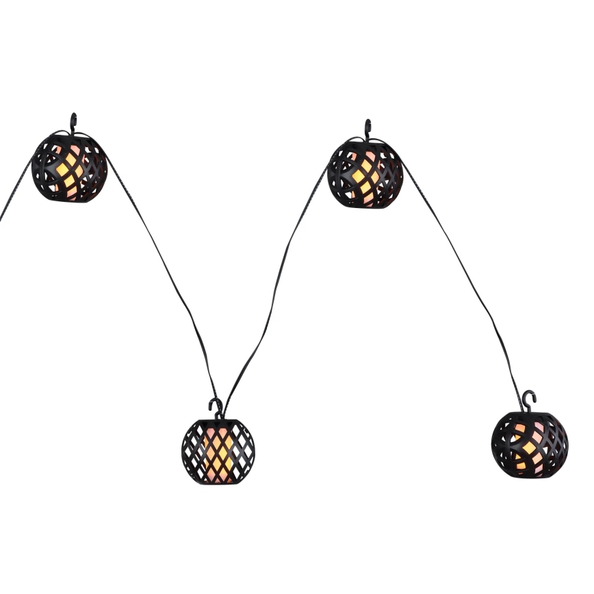 Globo - LED Соларен декоративни лампички 98xLED/0,1W/3V 410 см IP44