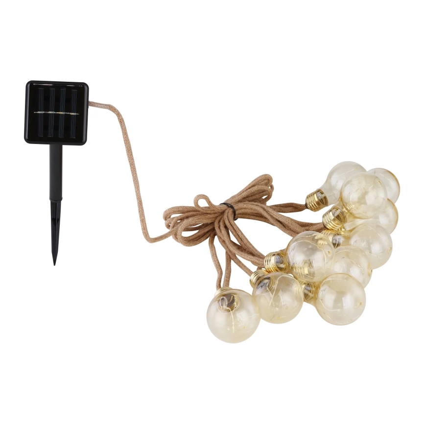 Globo - LED Соларен декоративни лампички 50xLED/0,06W/3,2V 570 см IP44