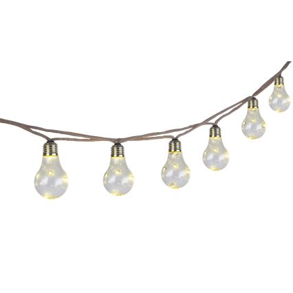 Globo - LED Соларен декоративни лампички 50xLED/0,06W/3,2V 570 см IP44