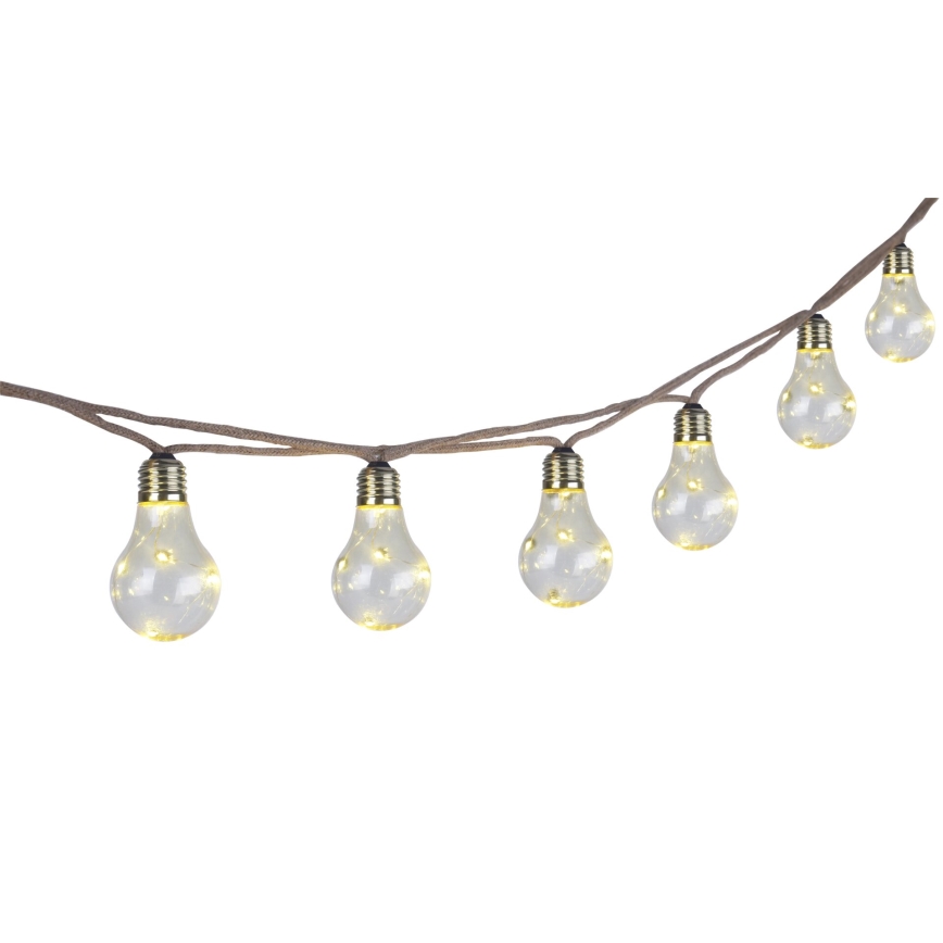 Globo - LED Соларен декоративни лампички 50xLED/0,06W/3,2V 570 см IP44