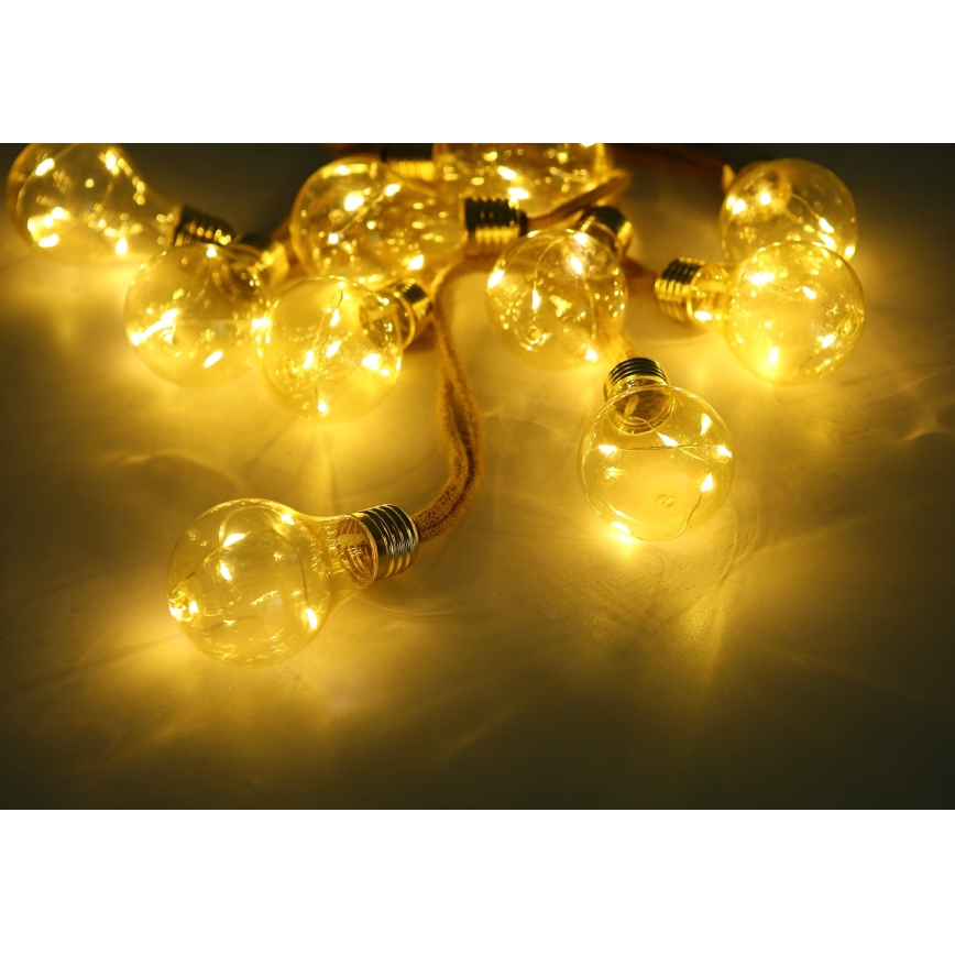 Globo - LED Соларен декоративни лампички 50xLED/0,06W/3,2V 570 см IP44