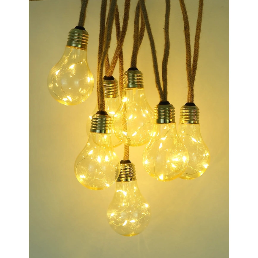 Globo - LED Соларен декоративни лампички 50xLED/0,06W/3,2V 570 см IP44