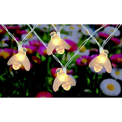 Globo - LED Соларна верига 20xLED/0,06W/3V IP44 300 mAh
