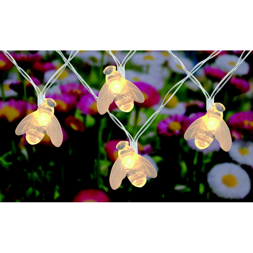 Globo - LED Соларна верига 20xLED/0,06W/3V IP44 300 mAh