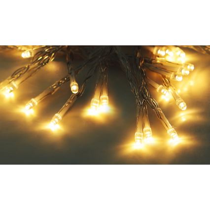 Globo - LED Соларна верига 20 м 120xLED/2,4V 2xAAA IP44