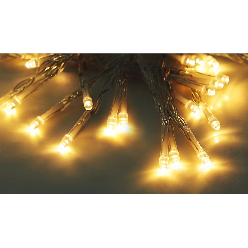 Globo - LED Соларна верига 20 м 120xLED/2,4V 2xAAA IP44