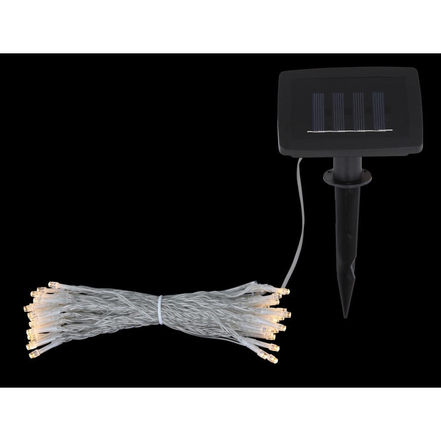 Globo - LED Соларна верига 10 m 50xLED/2,4V IP44 600 mAh