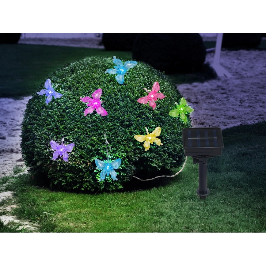 Globo - LED RGB Декоративни лампички 10xLED/0,06W/3,2V 470 см IP44