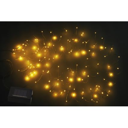 Globo - LED соларен гирлянд 120xLED/3,2V IP44 13,4 m 600 mAh