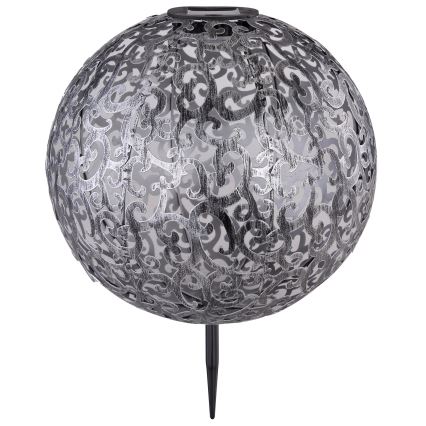 Globo - LED Соларна лампа LED/0,06W/1,2V сребрист IP44 285x400 мм