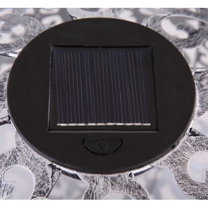 Globo - LED Соларна лампа LED/0,06W/1,2V сребрист IP44 285x400 мм