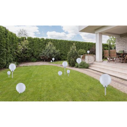 Globo - К-кт 3x LED Соларна лампа LED/0,06W/3V 4000K Ø 10 cm IP44