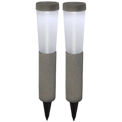 Globo - К-кт 2бр. LED соларни лампи LED/0,1W/3V 6000K IP44
