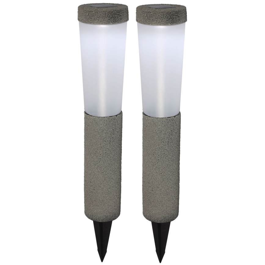 Globo - К-кт 2бр. LED соларни лампи LED/0,1W/3V 6000K IP44
