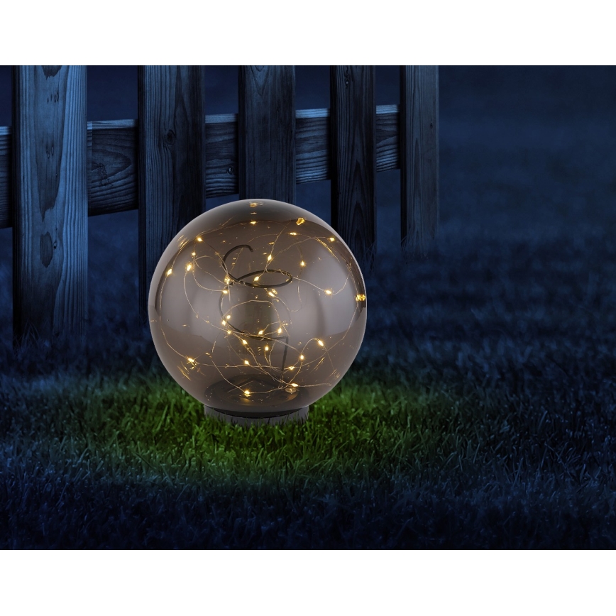 Globo - LED Соларна лампа 30xLED/0,06W/1,2V Ø 20 см IP44