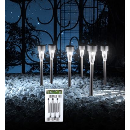 Globo - К-кт 6x LED Соларна лампа LED/1,2V IP44