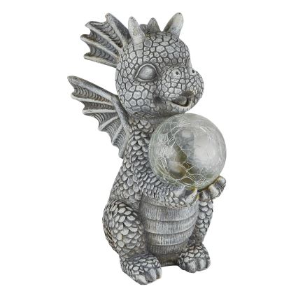 Globo - LED Соларен декорация LED/0,02W/3V IP44 дракон