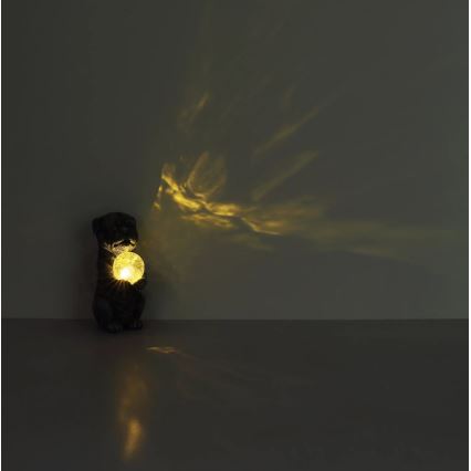 Globo - LED Соларен декорация LED/0,02W/3V IP44 куче