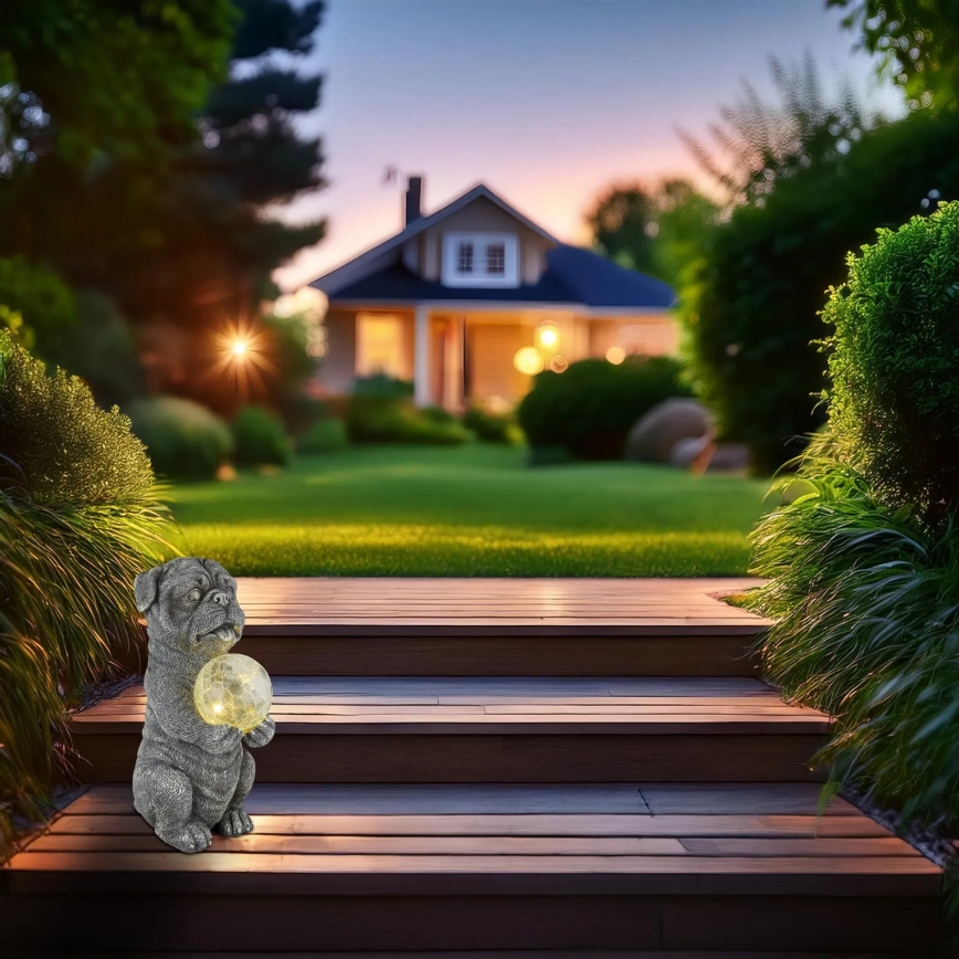 Globo - LED соларна декорация LED/0,02W/3V IP44 300 mAh куче