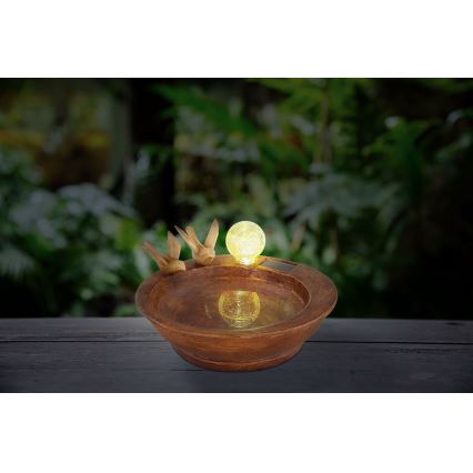 Globo - LED Соларна лампа LED/0,06W/3V IP44 фонтан за птички