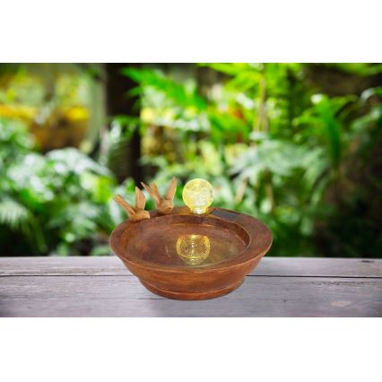 Globo - LED Соларна лампа LED/0,06W/3V IP44 фонтан за птички