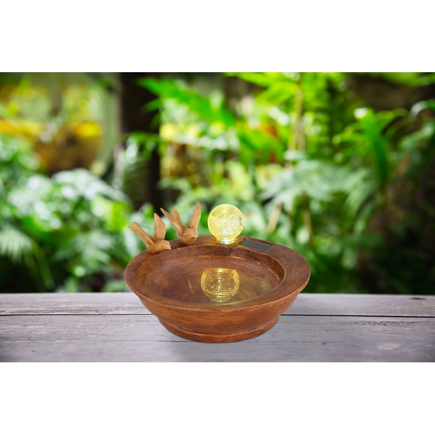 Globo - LED Соларна лампа LED/0,06W/3V IP44 фонтан за птички