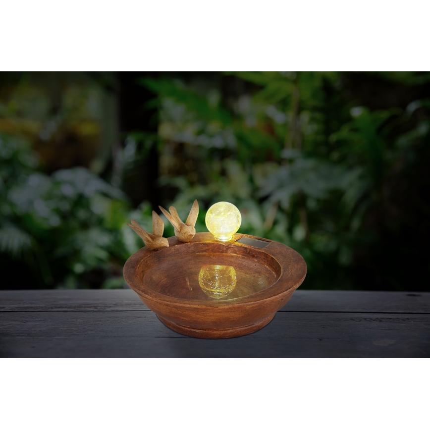 Globo - LED Соларна лампа LED/0,06W/3V IP44 фонтан за птички