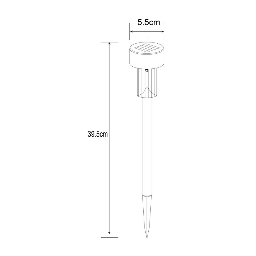 Globo - LED Соларна лампа LED/0,06W/1,2V IP44 200 mAh