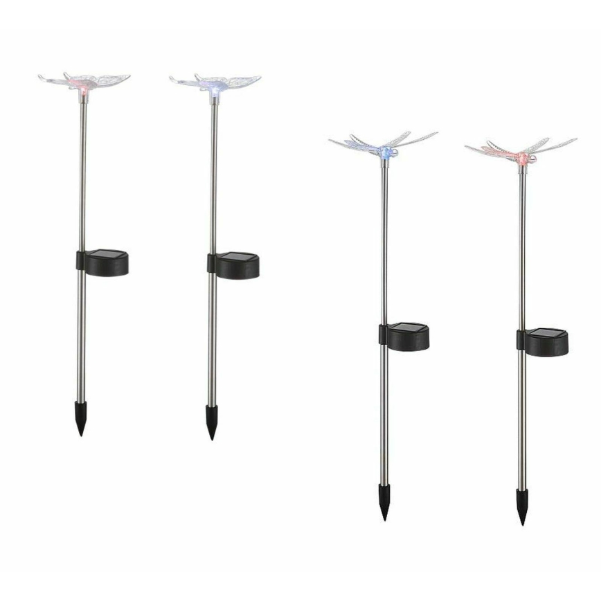 Globo - К-кт 4x LED Соларна лампа LED/0,06W/3V IP44