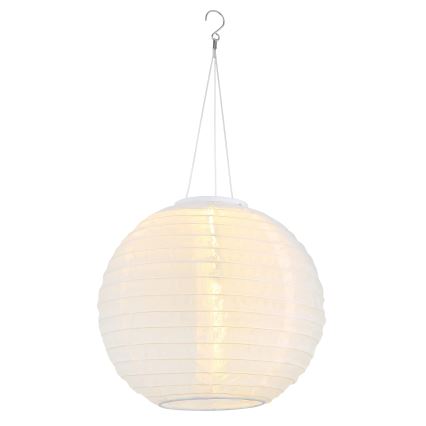 Globo - LED Висяща соларна лампа LED/0,5W/3V IP44 бял 300 mAh