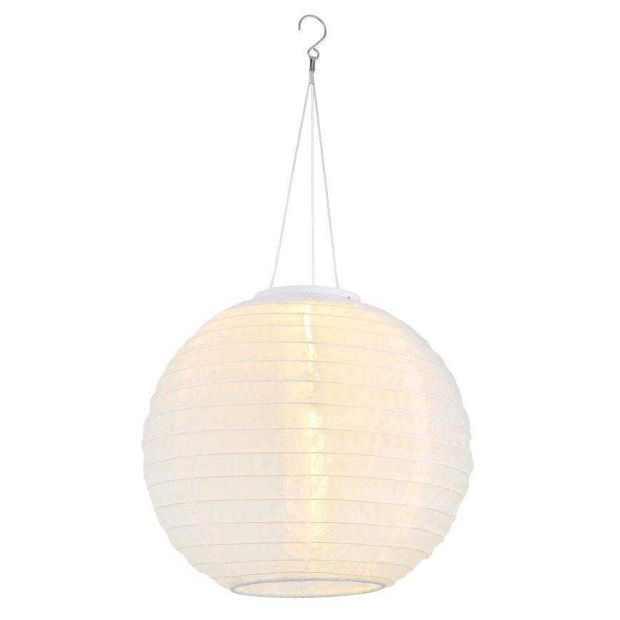Globo - LED Висяща соларна лампа LED/0,5W/3V IP44 бял 300 mAh
