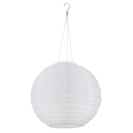 Globo - LED Висяща соларна лампа LED/0,5W/3V IP44 бял 300 mAh