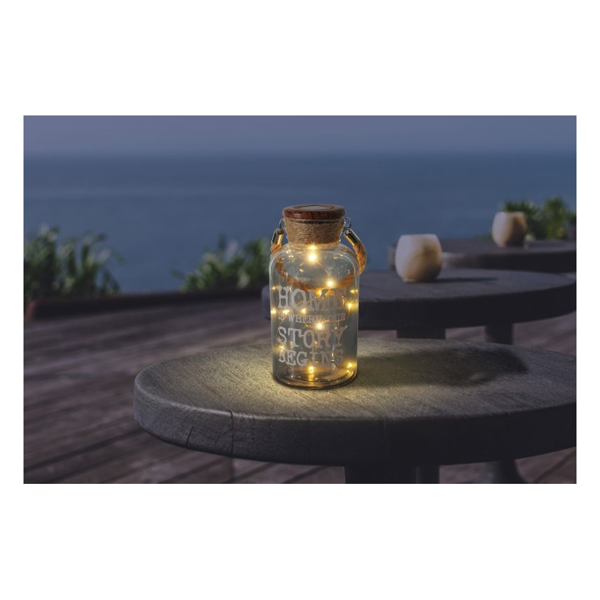Globo - LED Соларна лампа LED/0,6W/3,2V IP44 200 mAh