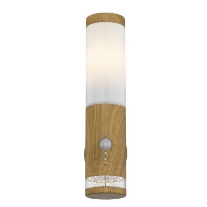 Globo - Екстериорна лампа със сензор 1xE27/15W/230V IP44