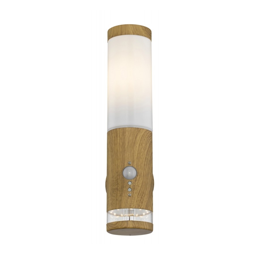 Globo - Екстериорна лампа със сензор 1xE27/15W/230V IP44
