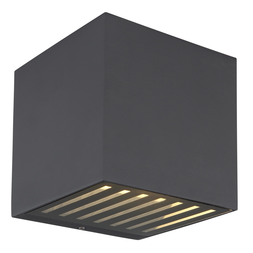 Globo - Външно стенно LED осветително тяло LED/6W/230V IP54 антрацит