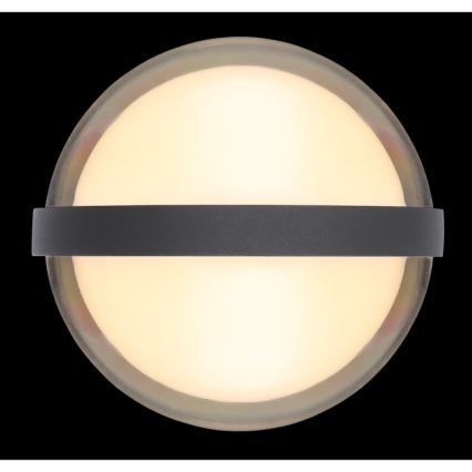 Globo - LED Екстериорен аплик LED/12W/230V IP54 черен