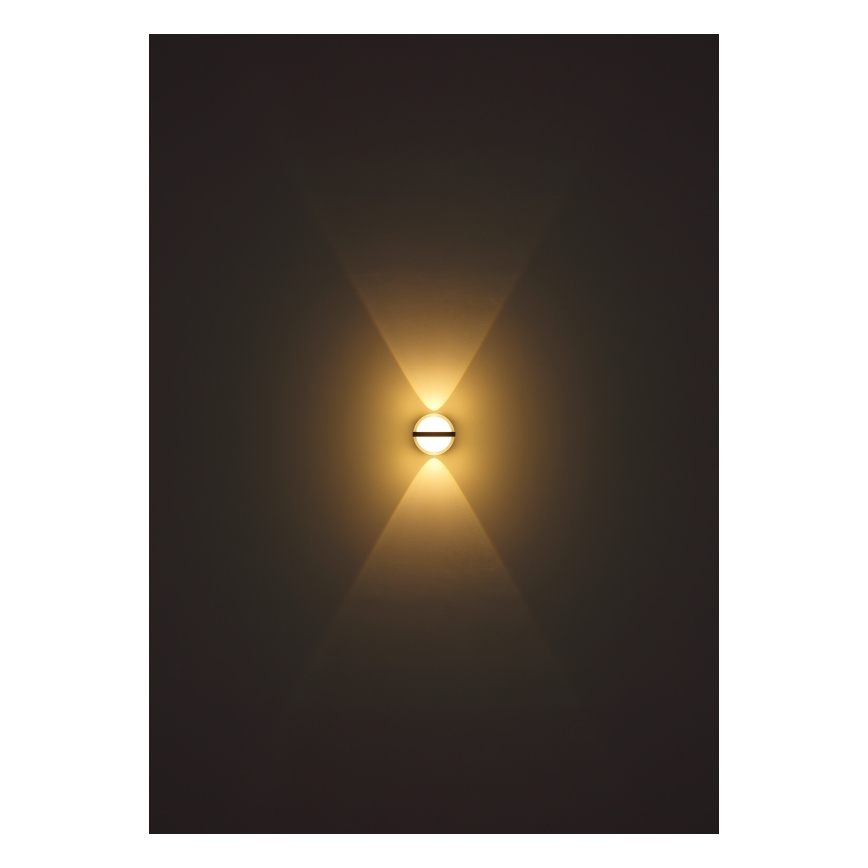 Globo - LED Екстериорен аплик LED/12W/230V IP54 черен