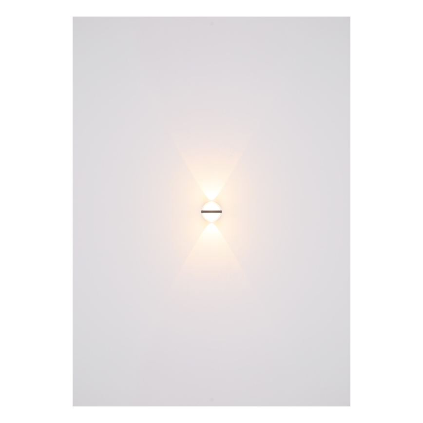 Globo - LED Екстериорен аплик LED/12W/230V IP54 черен