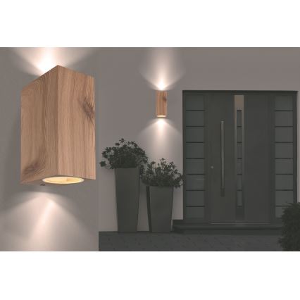 Globo - Екстериорен аплик 2xGU10/35W/230V IP44
