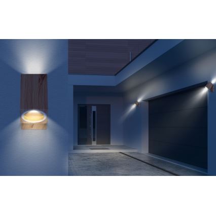 Globo - Екстериорен аплик 1xGU10/35W/230V IP44