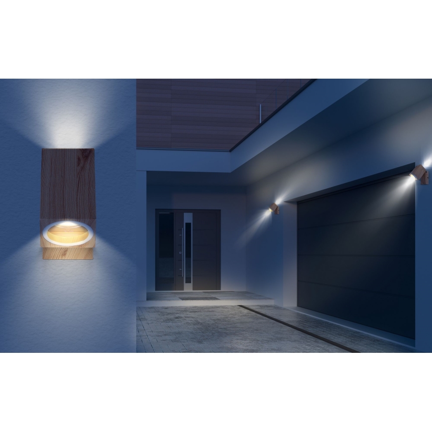 Globo - Екстериорен аплик 1xGU10/35W/230V IP44